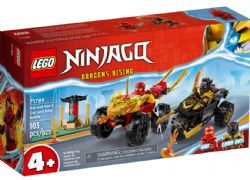 LEGO NINJAGO - LE COMBAT EN VOITURE ET EN MOTO DE KAI ET RAS #71789
